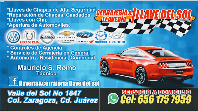 cerrajería en Juárez