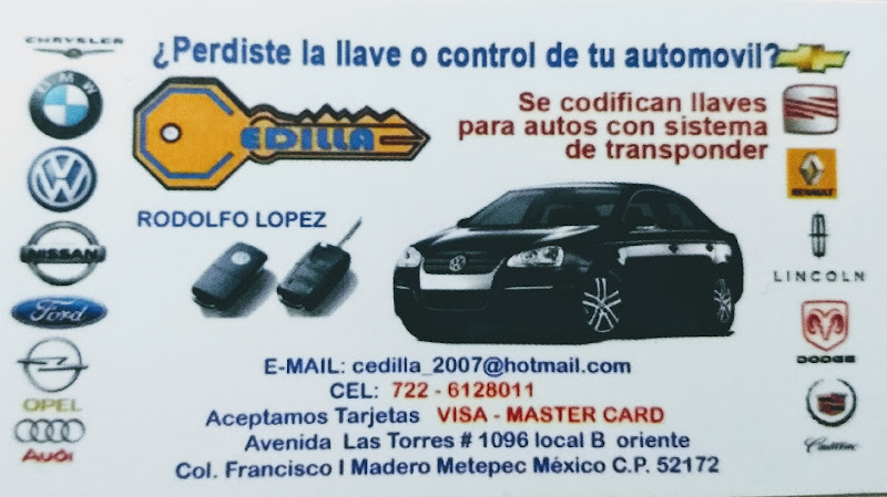 cerrajería en Toluca