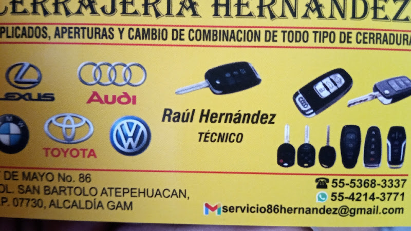 cerrajería en Lindavista